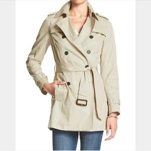 Classic Banana Republic Trench Petite XS
